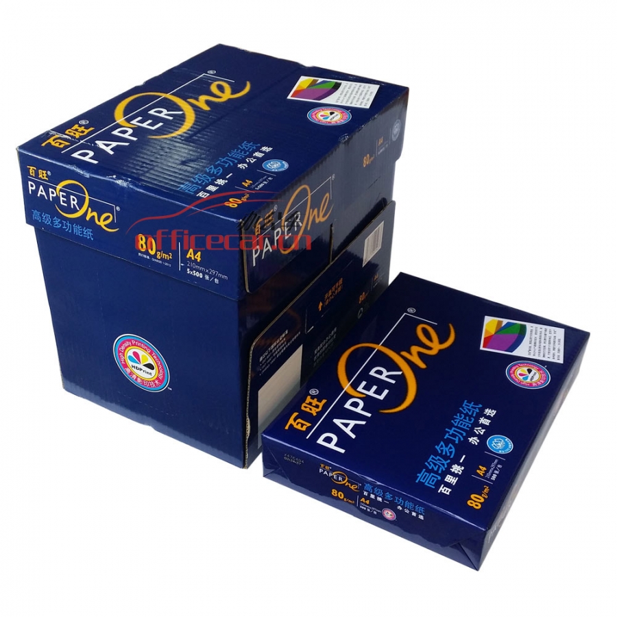 亞太森博(Asia Symbol) 藍(lán)百旺 復(fù)印紙 A4/80g 500張/包 5包/箱