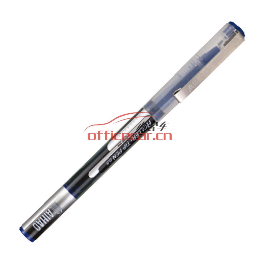 愛好 AIHAO AH-2001A 走珠筆 0.5mm 藍色 12支/盒