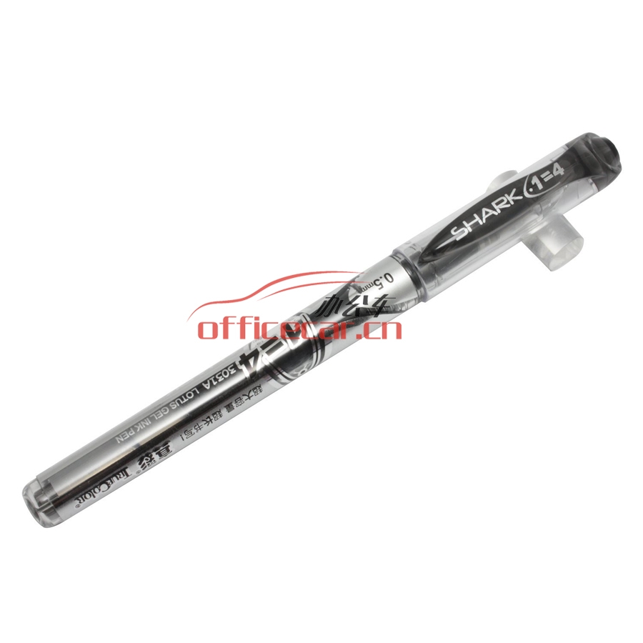 真彩 Truecolor 3031A 大白鯊中性筆 0.5mm  黑色 10支/盒