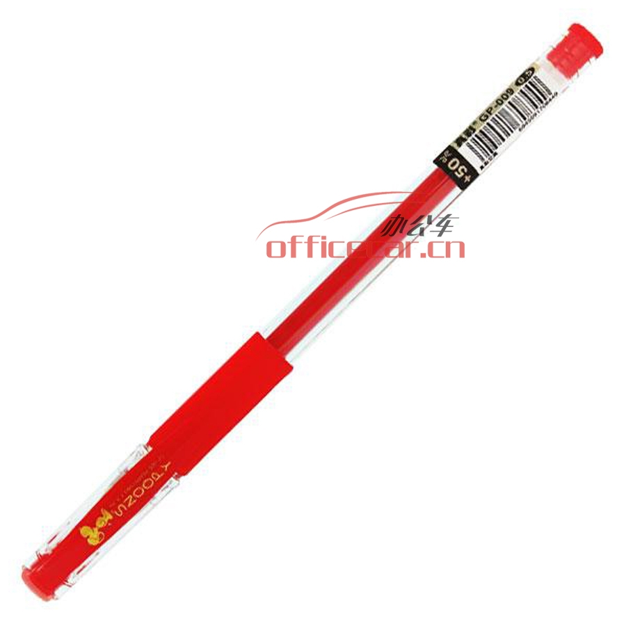 真彩 Truecolor GP-009 金裝中性筆 0.5mm （紅色）12支/盒