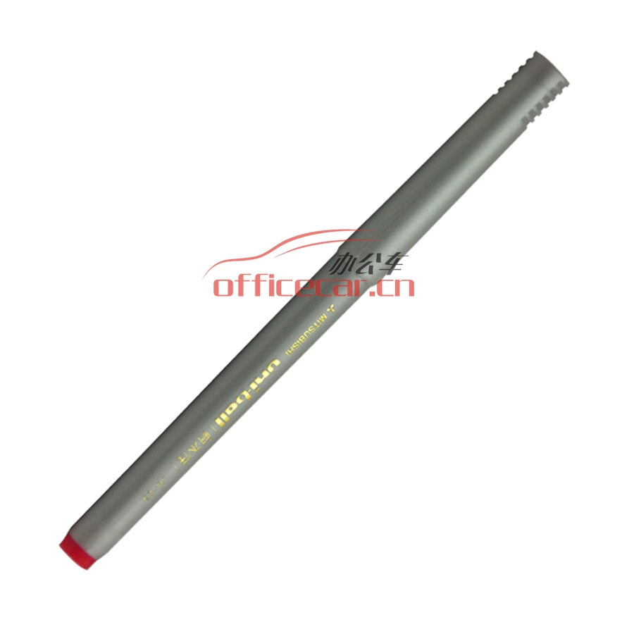 三菱 uni UB-125 走珠筆（耐水）中性筆 0.5mm （紅色） 12支/盒