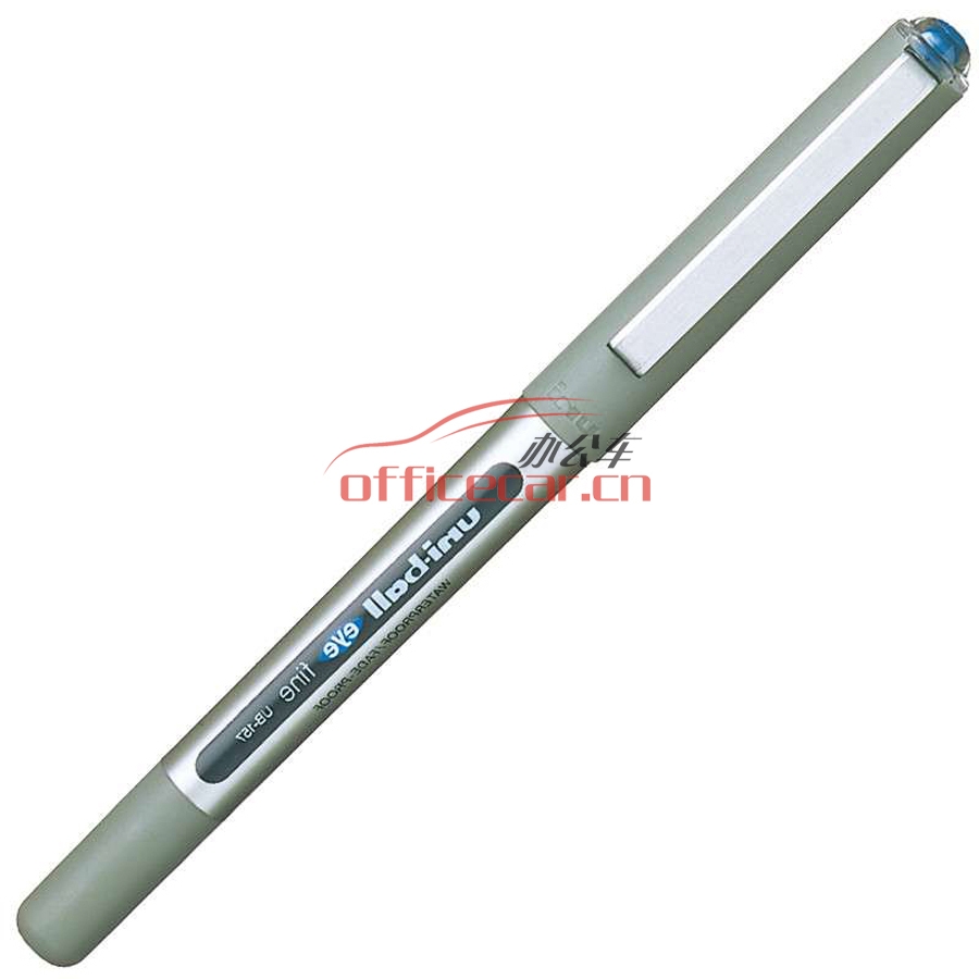 三菱 uni UB-157 直液式耐水性走珠筆 0.7mm 藍(lán)色 12支/盒