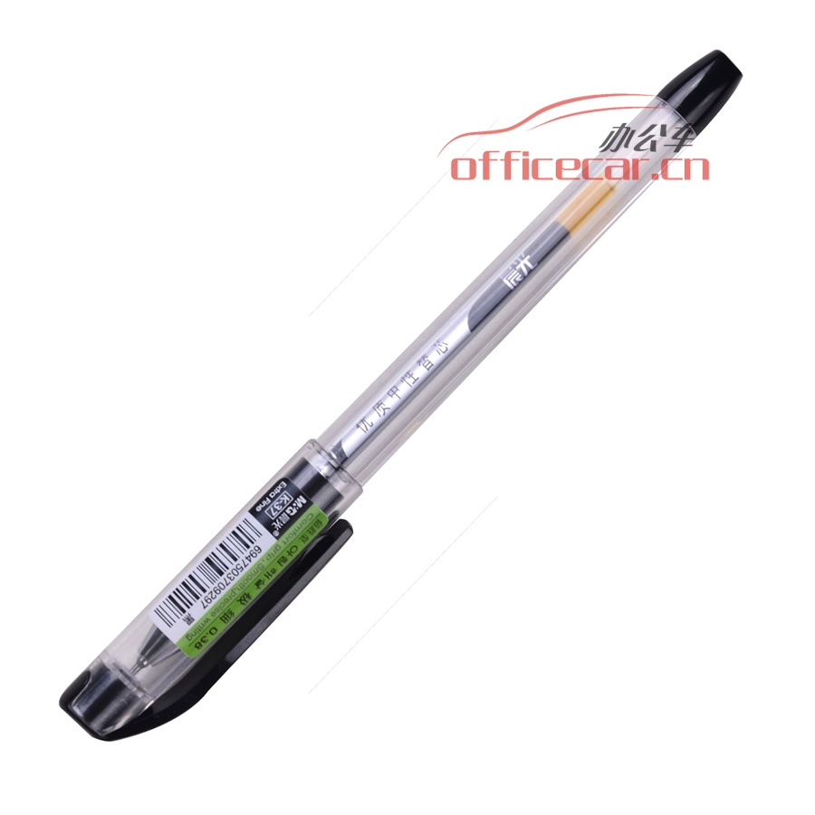 晨光 M&G K-37 中性筆 0.38mm 黑色 12支/盒