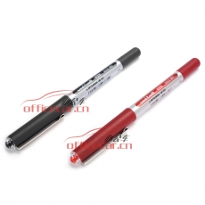 三菱 uni UB-150 直柱式耐水性走珠筆 0.5mm 紅色 10支/盒
