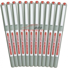 三菱 uni UB-157 直液式耐水性走珠筆 0.7mm 紅色 12支/盒