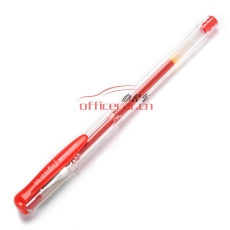 三菱 uni UM-100 雙珠啫喱筆 0.5mm 紅色 10支/盒