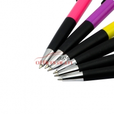 愛好 AIHAO AH-505 圓珠筆 0.7mm 藍(lán)色 12支/盒 （筆桿顏色隨機）