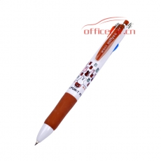 晨光 M&G MF-1006 米菲四色圓珠筆 0.5mm 黑+藍(lán)+紅+綠 36支/盒 （筆桿顏色隨機(jī)）
