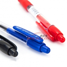 百樂 PILOT BPGP-10R-F 按壓式圓珠筆 0.7mm 紅色 12支/盒