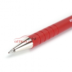 斑馬 ZEBRA R-8000 橡膠桿安全圓珠筆 0.7mm 紅色 10支/盒