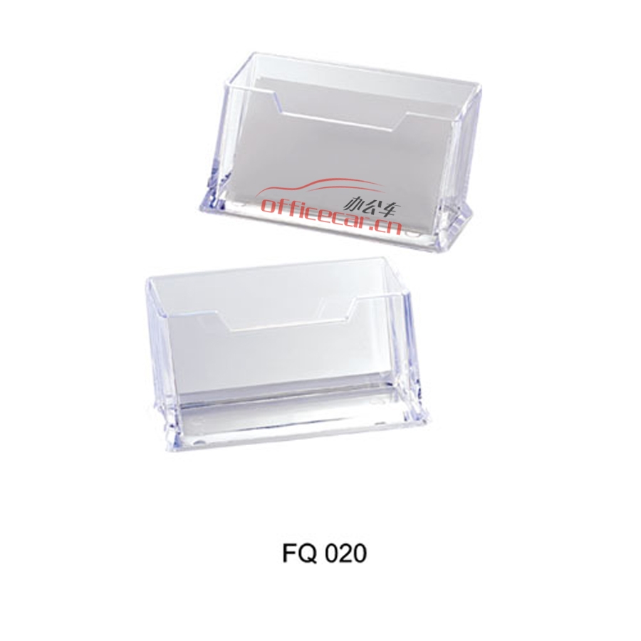 富強/永益 FuQiang FQ020 單格名片座 （透明）