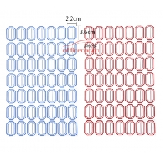 國產(chǎn) Domestic 手寫標(biāo)簽紙 7*7 22*