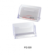 富強(qiáng)/永益 FuQiang FQ020 單格名片座 （透明）