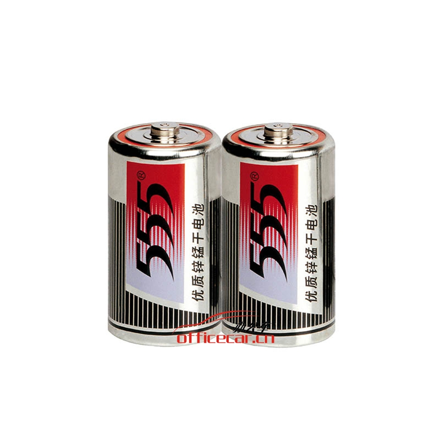 555 R20S 大號(hào)/1號(hào)優(yōu)質(zhì)碳性電池鋅錳電池 2個(gè)裝 12個(gè)/盒