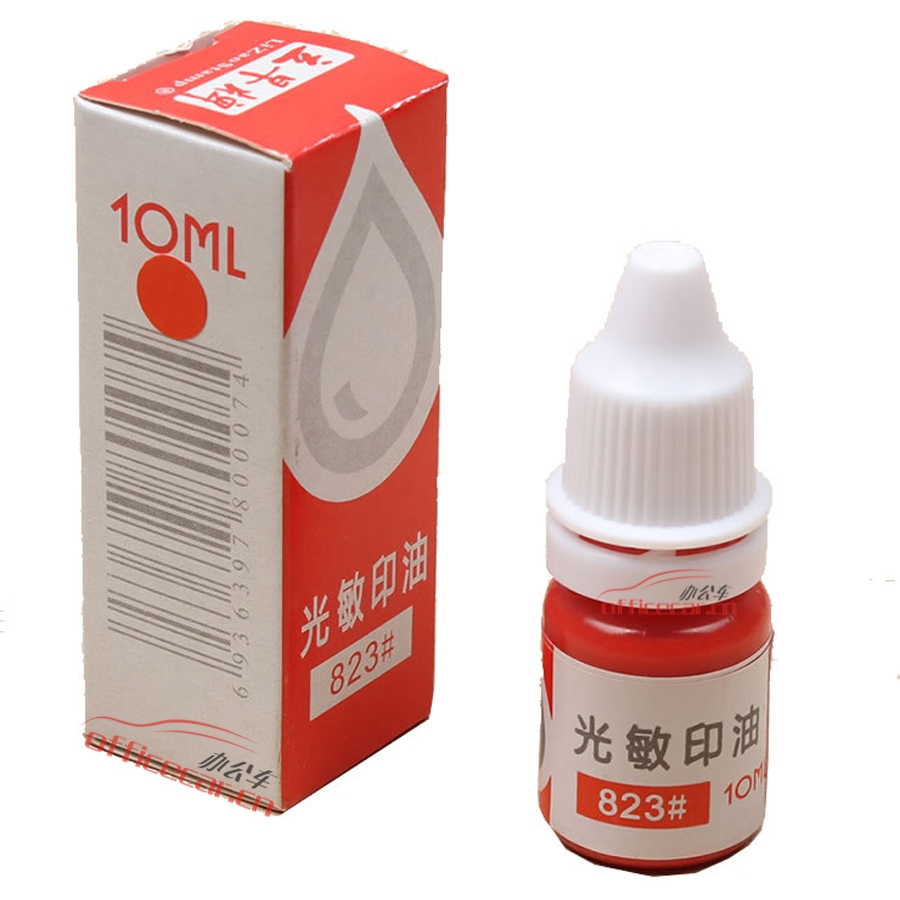 立早 LIZAO 823# 光敏印油 10ml （紅色）