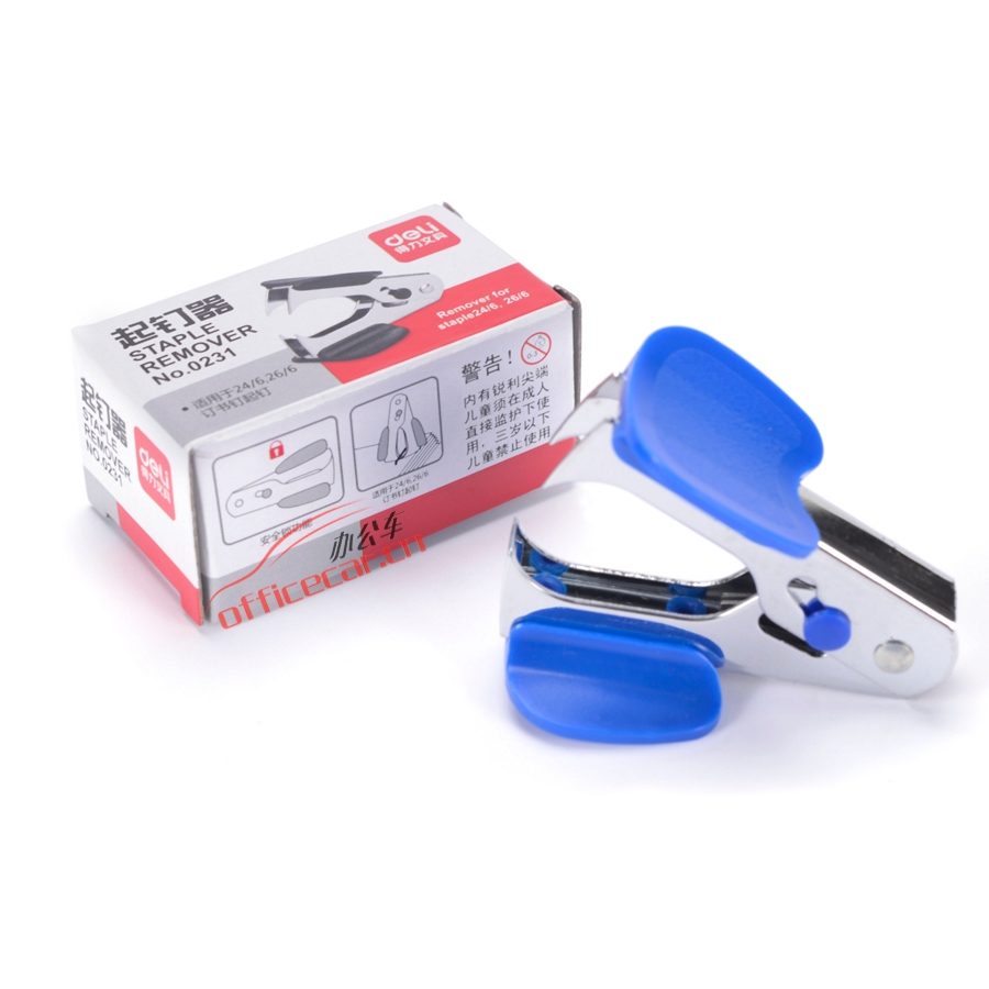 得力 Deli 0231 高效便捷起釘器12＃ 顏色隨機