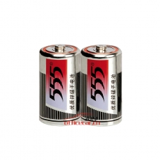 555 R20S 大號(hào)/1號(hào)優(yōu)質(zhì)碳性電池鋅錳電池 2個(gè)裝 12個(gè)/盒