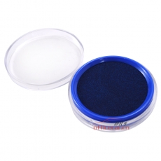 得力 Deli 9863 Ф81.5mm 圓形透明外殼快干印臺(tái) 藍(lán)色