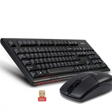 雙飛燕 A4tech 3100N 針光無線鍵盤鼠標(biāo)