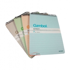 渡邊 Gambol SA7506 線圈螺旋筆記本 A7 50頁(yè) 24本/封