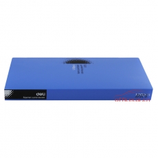 得力 Deli 5772 名片冊 120名（混色：黑色、藍(lán)色、綠色）