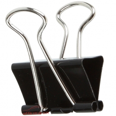 齊心 Comix B3606 2#強(qiáng)力長(zhǎng)尾票夾 41mm 黑色 12個(gè)/盒