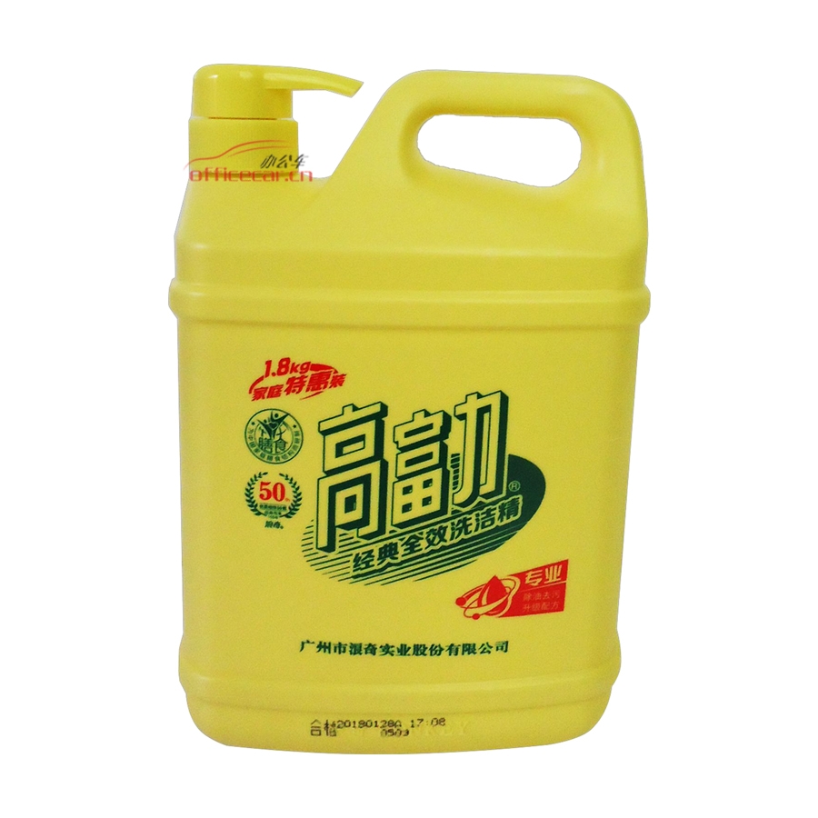 高富力 G.F.L 經(jīng)典全效洗潔精 1.8KG 9支/箱