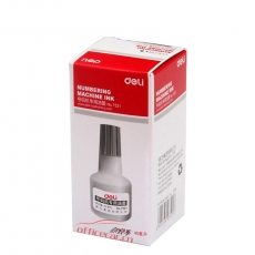 得力 Deli 7521 號碼機專用油墨 40ml (黑)