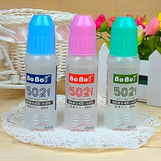 博寶 BOBO YS-5021 液體膠水 50ml （透明) 24支/盒