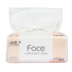潔柔 C&S JR069 抽紙F(tuán)ace面子系列3層135抽抽式面巾紙*3包(中規(guī)格)百花香味
