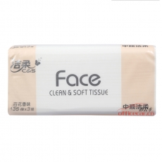 潔柔 C&S JR069 抽紙F(tuán)ace面子系列3層135抽抽式面巾紙*3包(中規(guī)格)百花香味