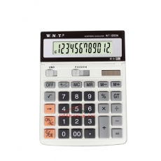 萬能通 W.N.T WT-1200N 12位大顯示屏財(cái)務(wù)專用計(jì)算器 桌臺(tái)計(jì)算機(jī)