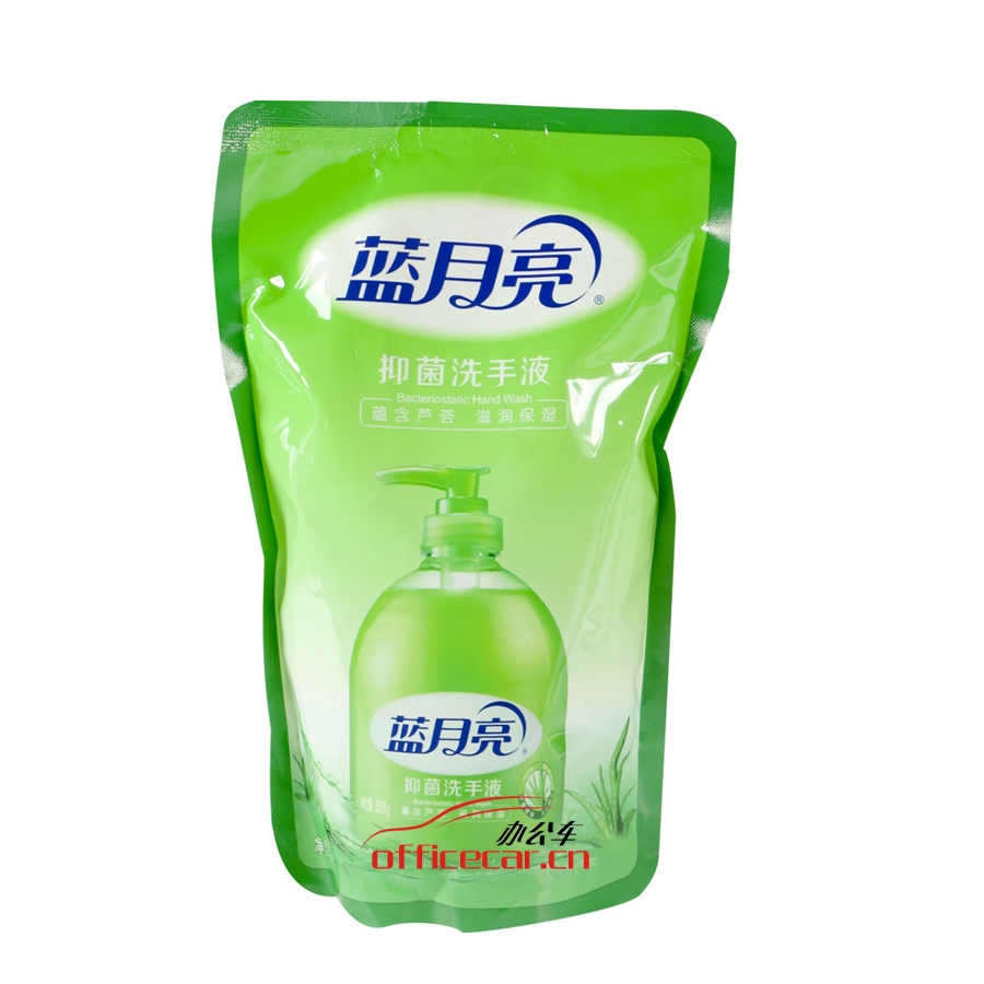 藍(lán)月亮 BlueMoon 蘆薈抑菌洗手液 補(bǔ)充液 500g/袋 12袋/箱