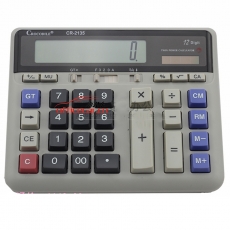鱷魚 Crocodile CR-2135 中臺(tái)大按鍵計(jì)算器 12位 白色