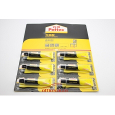 漢高百得 Pattex PXT4X 透明型萬能膠 12ml/支 6支/卡