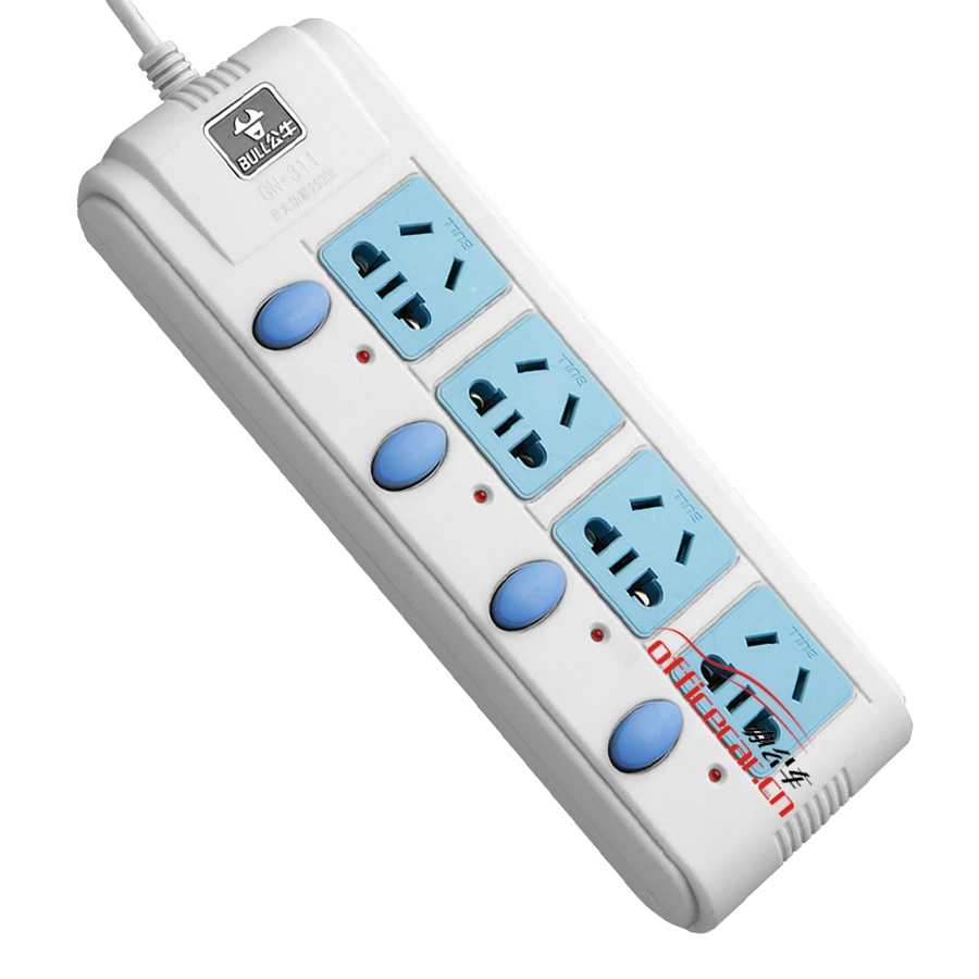 公牛 BULL GN-311-3 獨(dú)立開(kāi)關(guān) 4位3米 插座/插排/插線(xiàn)板