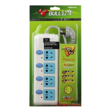 公牛 BULL GN-311-3 獨(dú)立開(kāi)關(guān) 4位3米 插座/插排/插線(xiàn)板