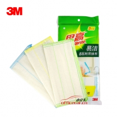 3M 8603 思高 易潔8層耐用抹布*3片 30