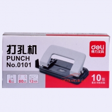 得力 Deli 0101 12張小號打孔機(jī)(帶標(biāo)尺)顏色隨機(jī)