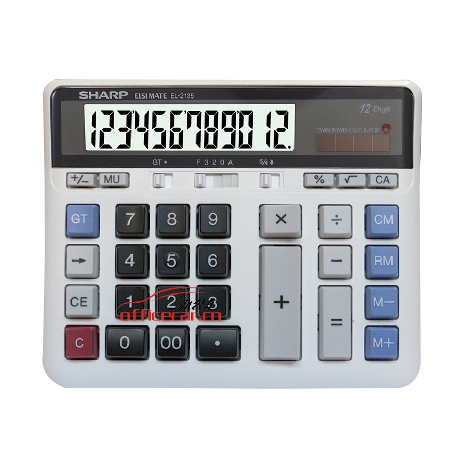 夏普 SHARP EL-2135 12位桌面型銀行/財務(wù)專用計算器