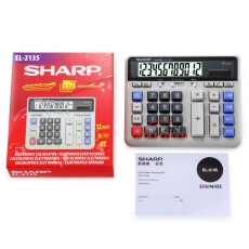 夏普 SHARP EL-2135 12位桌面型銀行/財務(wù)專用計算器