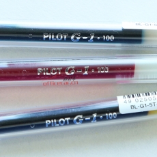 百樂（PILOT） BL-G1-5T 中性筆 (藍(lán)色) 0.5mm 12支/盒