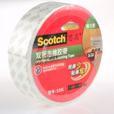 3M思高 (3M Scotch) 320C-12 海綿膠 12mm*5.5M