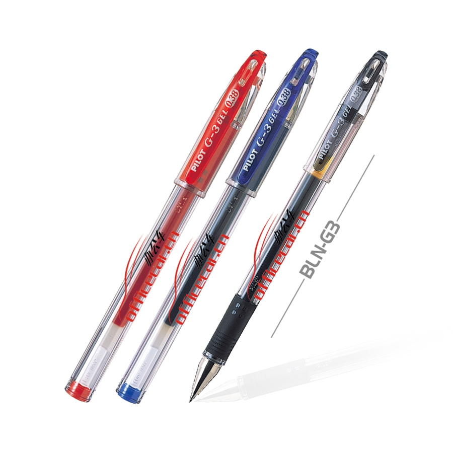 百樂 （PILOT） BLN-G-3-38 啫喱筆 0.38mm （黑色） 12支/盒