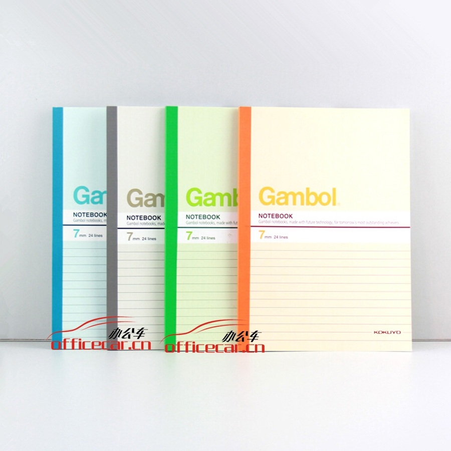 渡邊 Gambol G5307 無線裝訂本（軟皮抄） A5 30頁 12本/封