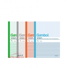 渡邊 Gambol G5407 無線裝訂本（軟皮抄） A5 40頁 12本/封