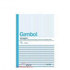 渡邊 Gambol G5407 無線裝訂本（軟皮抄） A5 40頁 12本/封