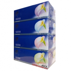 維達 Vinda V2055 經(jīng)典盒裝紙巾 三層 100抽 4盒/提 10提/箱