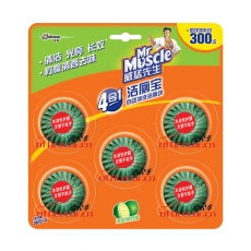威猛先生 Mr Muscle 潔廁寶自動(dòng)沖洗潔廁塊
