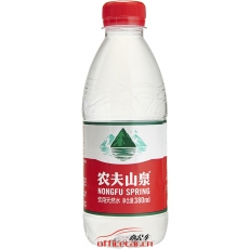農(nóng)夫山泉 N.f.s.q 飲用天然水 380ml/瓶 24瓶/箱